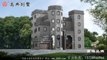 農村五層豪華現代樓房別墅住宅