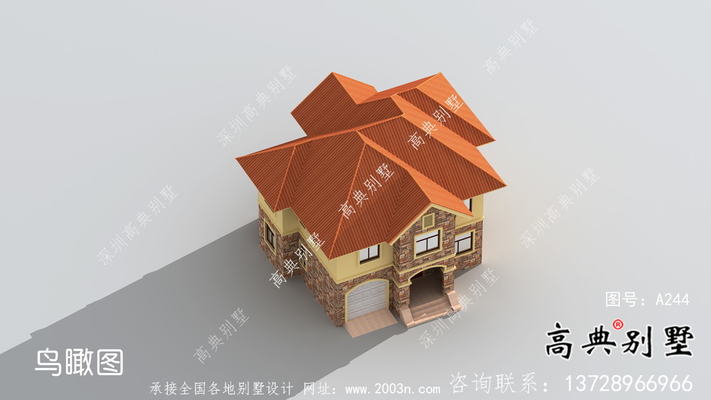 新農村別墅設計，計劃方案工程圖紙