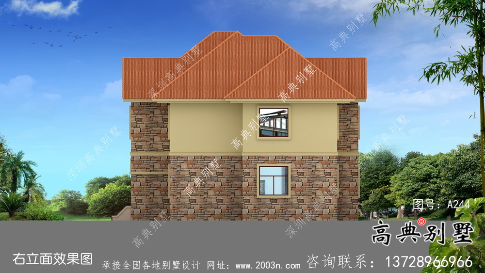 新農村別墅設計，計劃方案工程圖紙