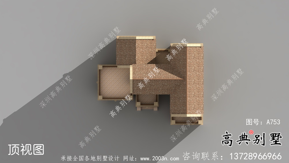 簡單三層歐式別墅裝修效果圖紙整套
