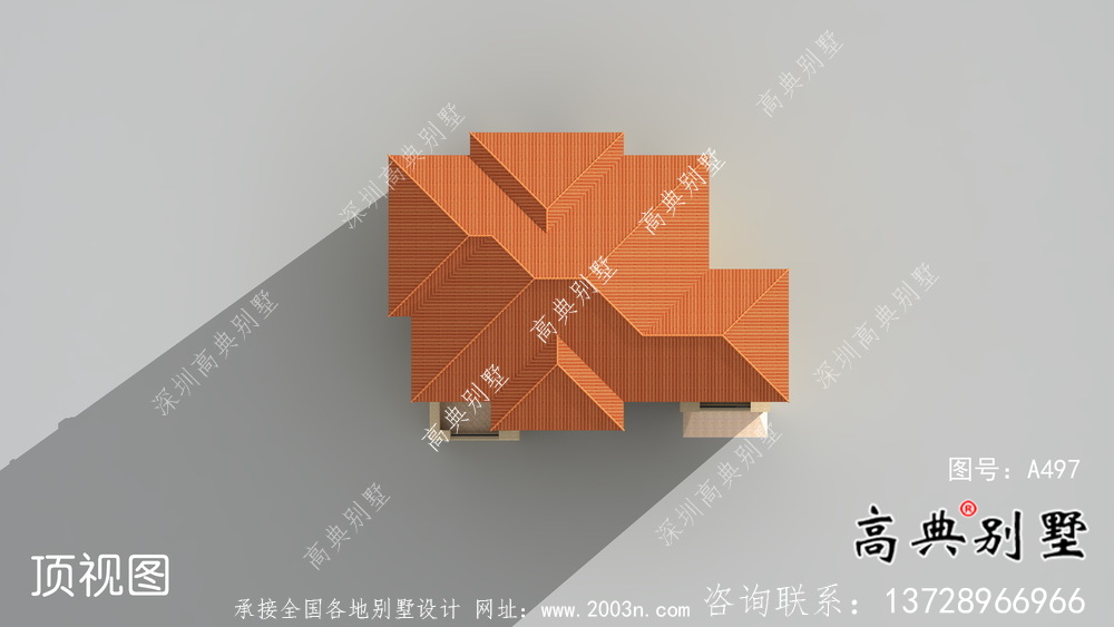 三層歐式風格豪華別墅設計圖紙