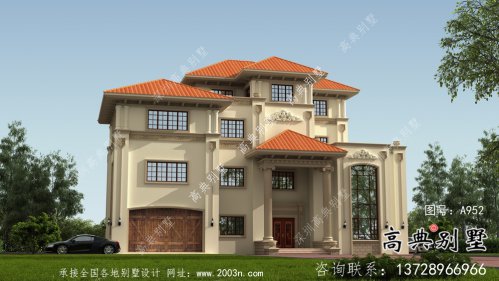 豪華大氣四層農村自建