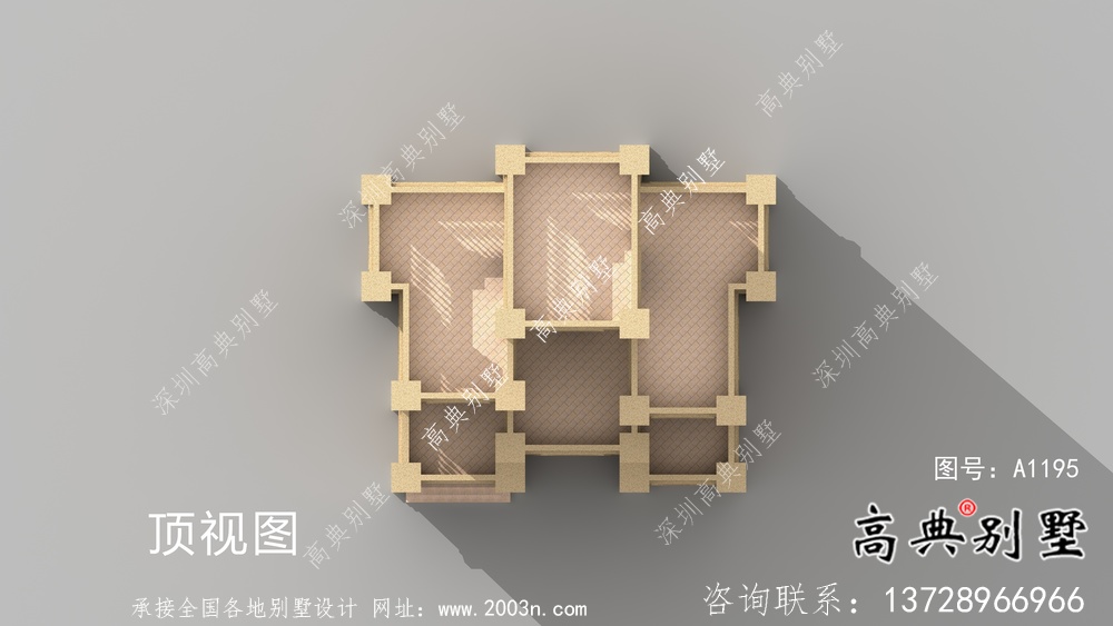 大方精美歐式風格住宅設計圖紙+效果圖