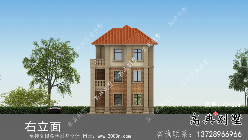 精致豪華含房屋設計圖紙+結構