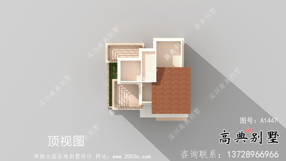 精美大氣的現代簡約風格別墅設計效果圖