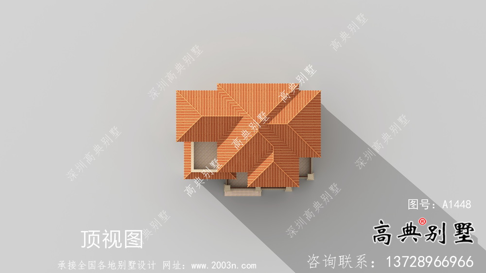 三層雅典大氣的歐式風格別墅設計圖紙
