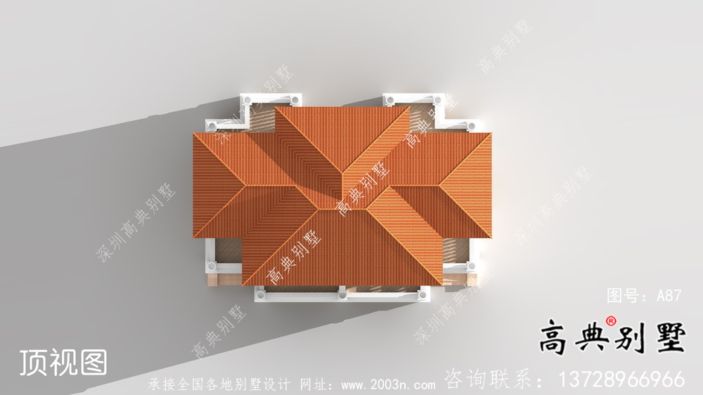 鄉(xiāng)村三層雙拼別墅簡歐風格別墅設(shè)計圖及效果工程圖紙