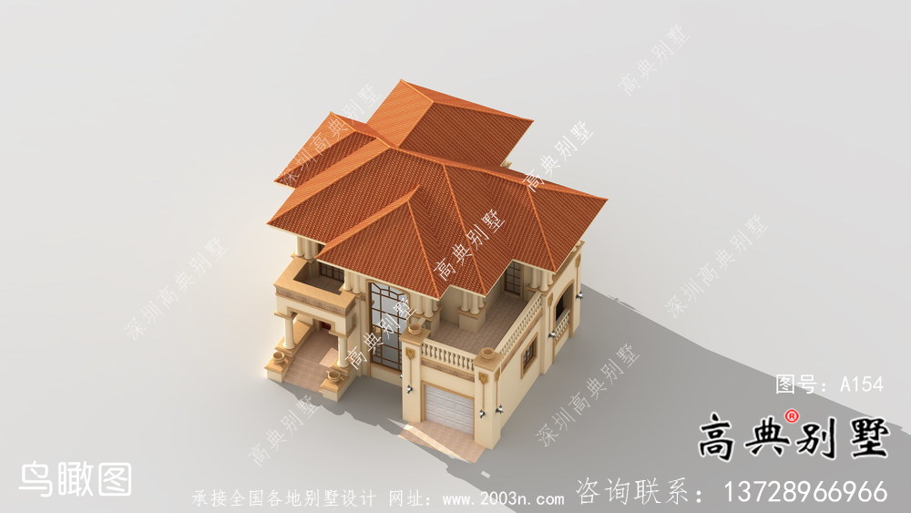 農村二層歐式別墅全套設計圖