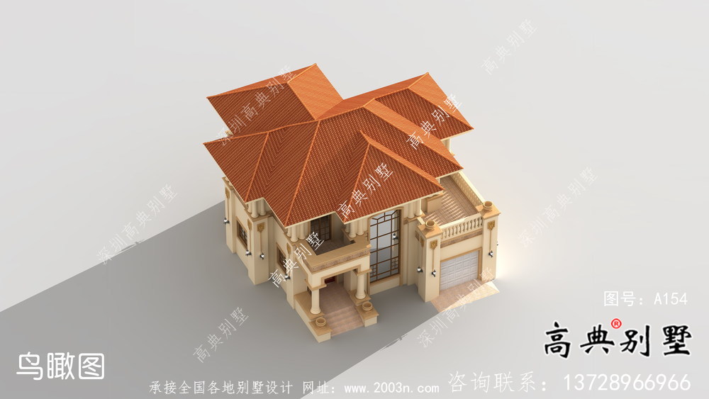 農村二層歐式別墅全套設計圖