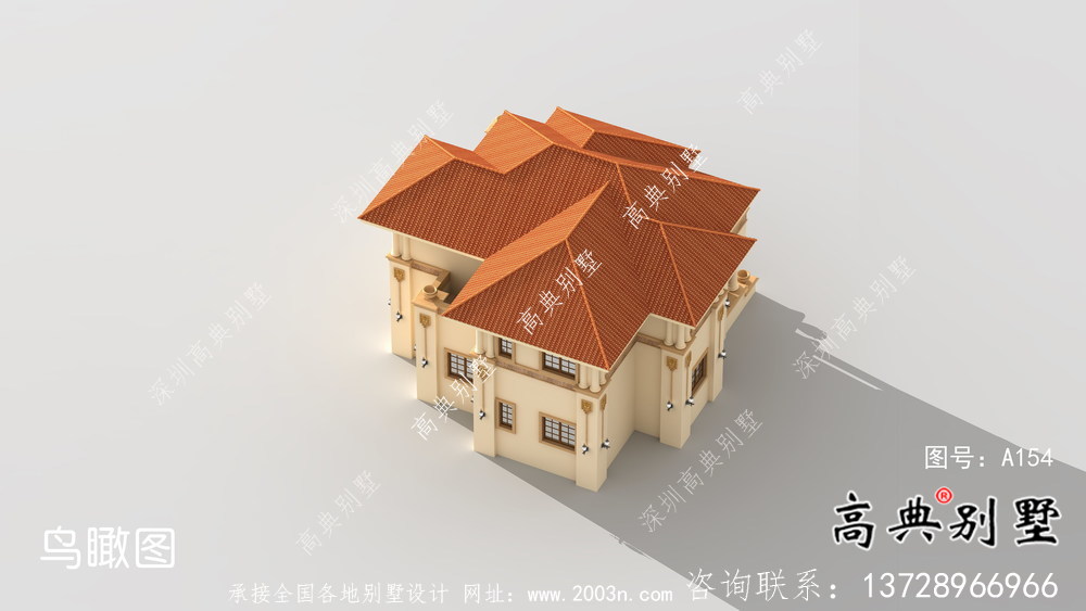 農村二層歐式別墅全套設計圖