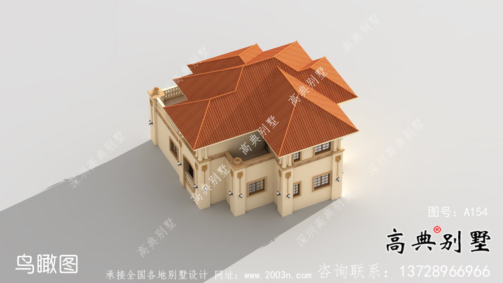 農村二層歐式別墅全套設計圖
