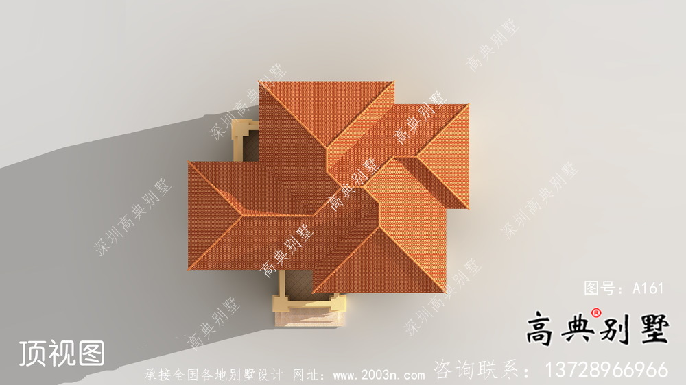 歐式鄉(xiāng)村三層復式別墅設計效果圖及平面設計圖