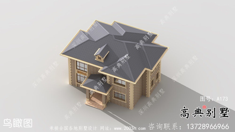 歐式風(fēng)格，法式風(fēng)格新農(nóng)村別墅設(shè)計圖