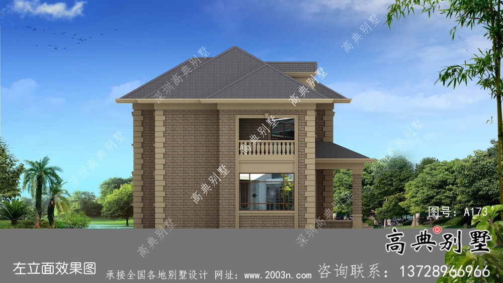 歐式風(fēng)格，法式風(fēng)格新農(nóng)村別墅設(shè)計圖