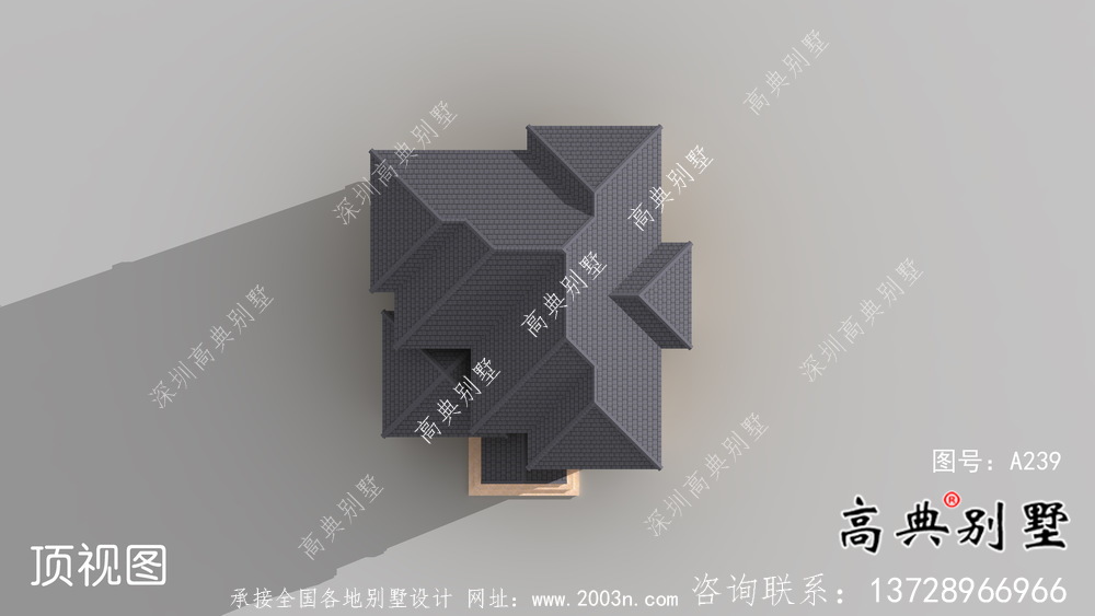 二層樸素歐式風(fēng)格新農(nóng)村房屋設(shè)計(jì)圖