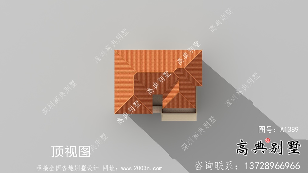 鄉村二層歐式風格獨棟別墅整套設計圖