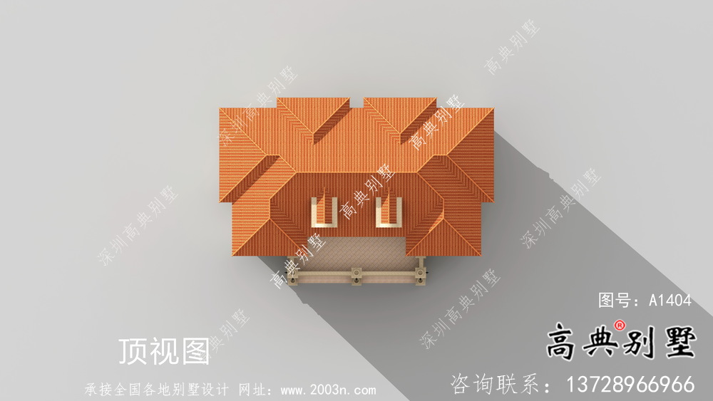 實用三層農(nóng)村雙拼別墅設(shè)計圖
