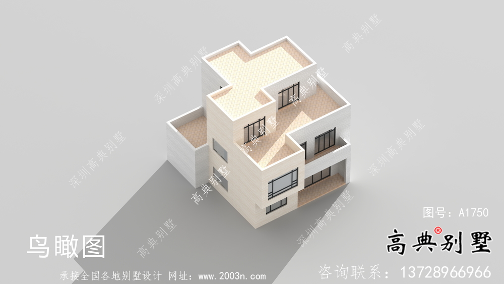 清新簡約的現(xiàn)代風(fēng)格別墅設(shè)計(jì)詳圖