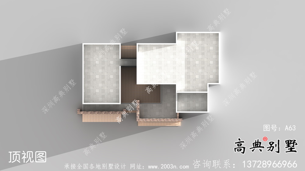 最新農村現代風三層別墅設計圖紙