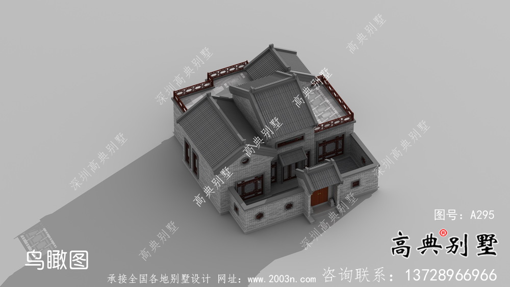 單層實(shí)用多功能休閑別墅建筑圖紙