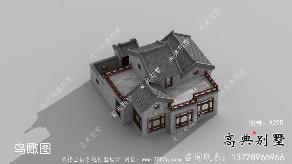 單層實(shí)用多功能休閑別墅建筑圖紙