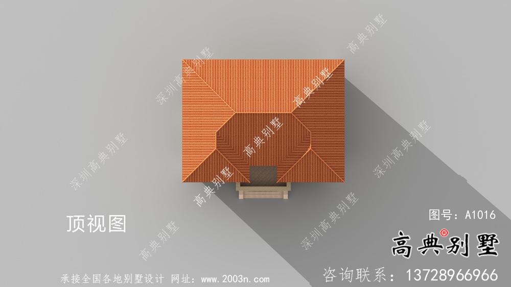歐式風(fēng)格二層新農(nóng)村別墅設(shè)計(jì)圖