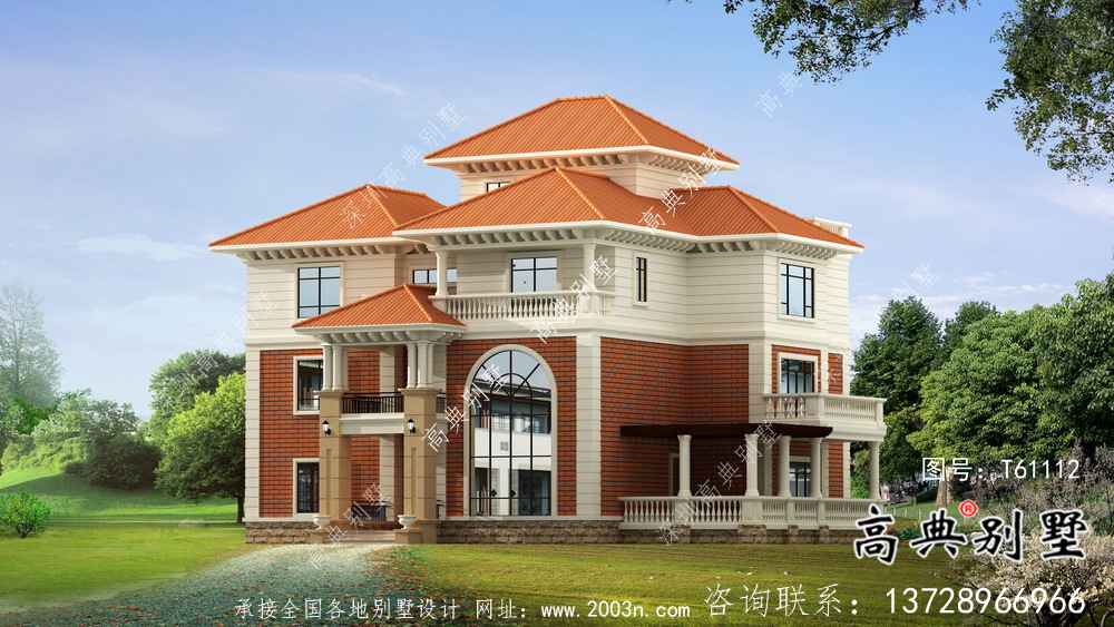 農(nóng)村實(shí)用基礎(chǔ)建設(shè)別墅施工圖紙及效果圖