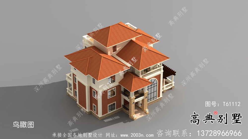 農(nóng)村實(shí)用基礎(chǔ)建設(shè)別墅施工圖紙及效果圖