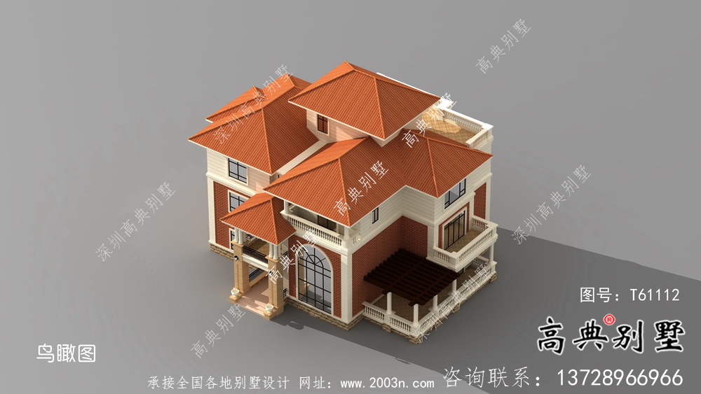 農(nóng)村實(shí)用基礎(chǔ)建設(shè)別墅施工圖紙及效果圖