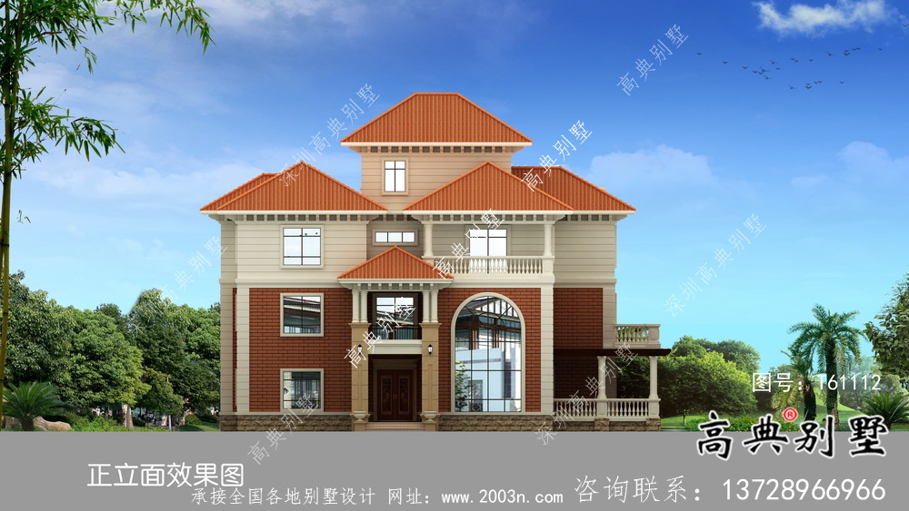 農(nóng)村實(shí)用基礎(chǔ)建設(shè)別墅施工圖紙及效果圖