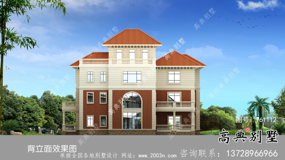 農(nóng)村實(shí)用基礎(chǔ)建設(shè)別墅施工圖紙及效果圖