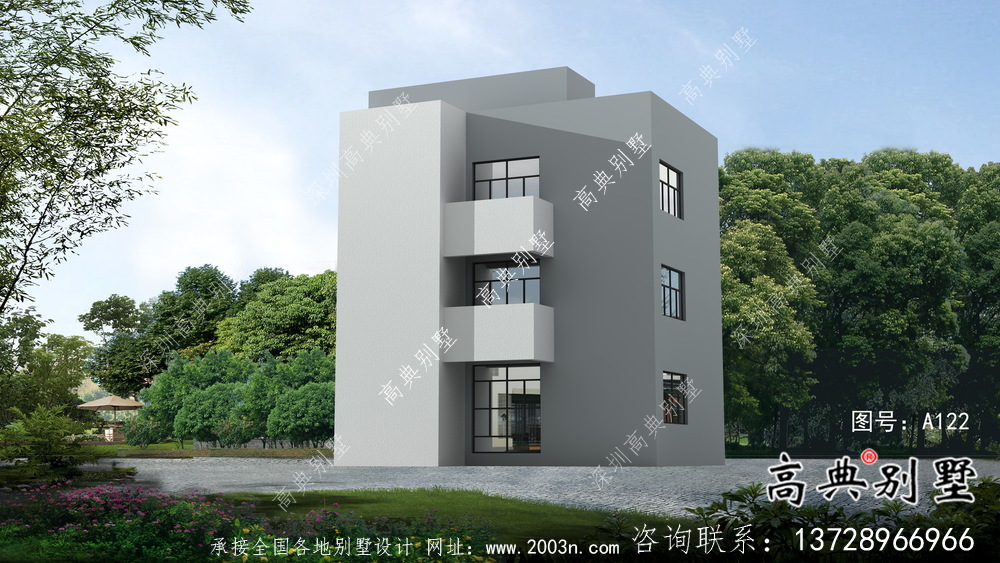 極簡現(xiàn)代風格房屋設(shè)計效果圖