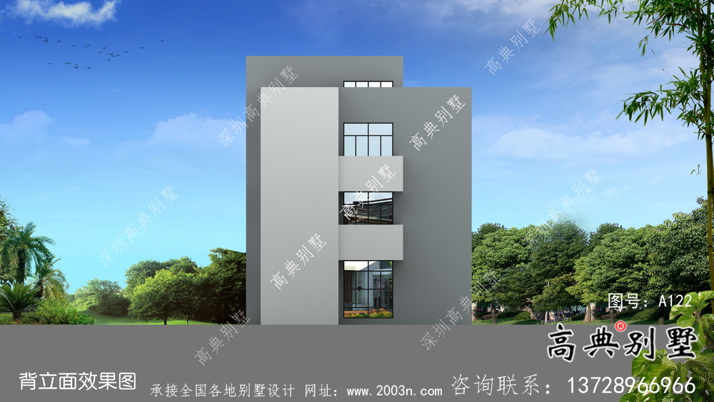 極簡現(xiàn)代風格房屋設(shè)計效果圖