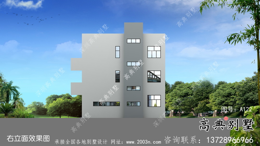 極簡現(xiàn)代風格房屋設(shè)計效果圖