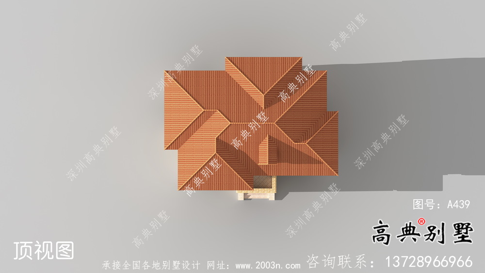 三層歐式風格獨棟別墅設計圖含構造圖