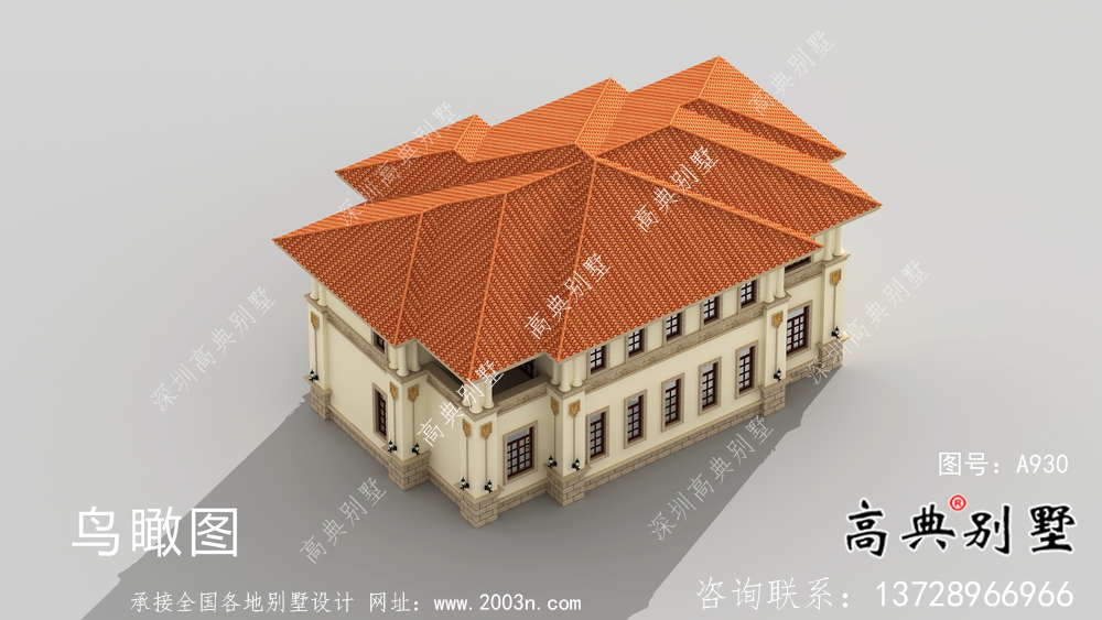 意大利風(fēng)格復(fù)式框架結(jié)構(gòu)兩層別墅設(shè)計(jì)圖
