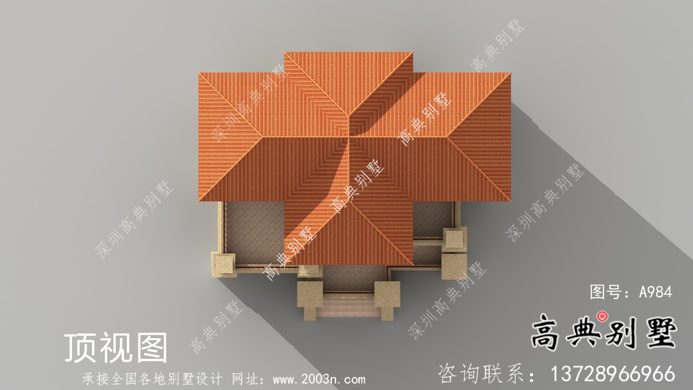 大氣高端歐式風格五層別墅設(shè)計圖