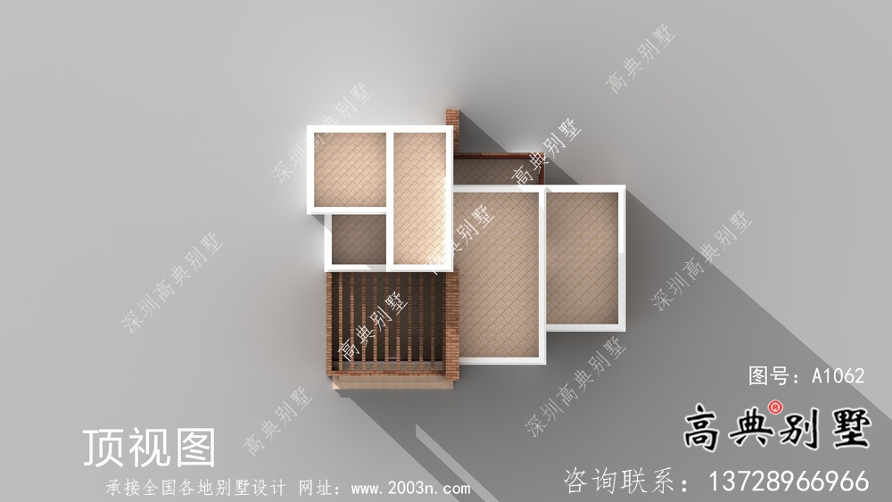 農(nóng)村現(xiàn)代風格五層別墅設(shè)計圖及施工圖