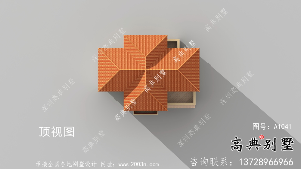 簡約實用歐式風格別墅設計圖及效果圖