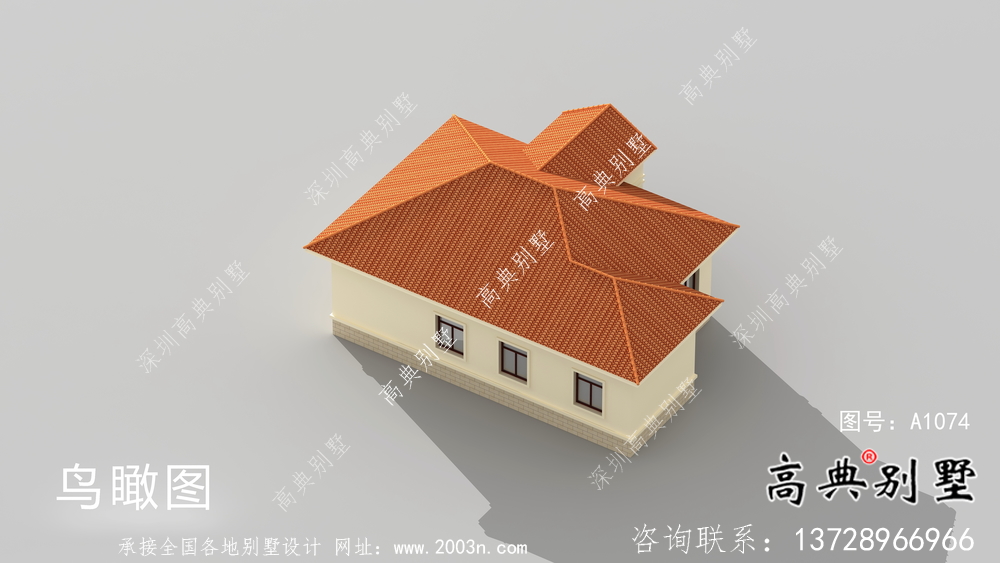 農村一層歐式別墅設計圖大全