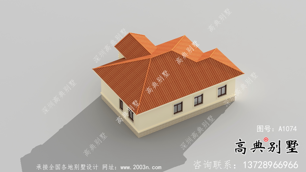 農村一層歐式別墅設計圖大全