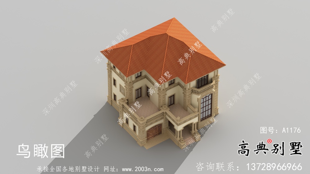 農村188平方米的小別墅設計圖大全
