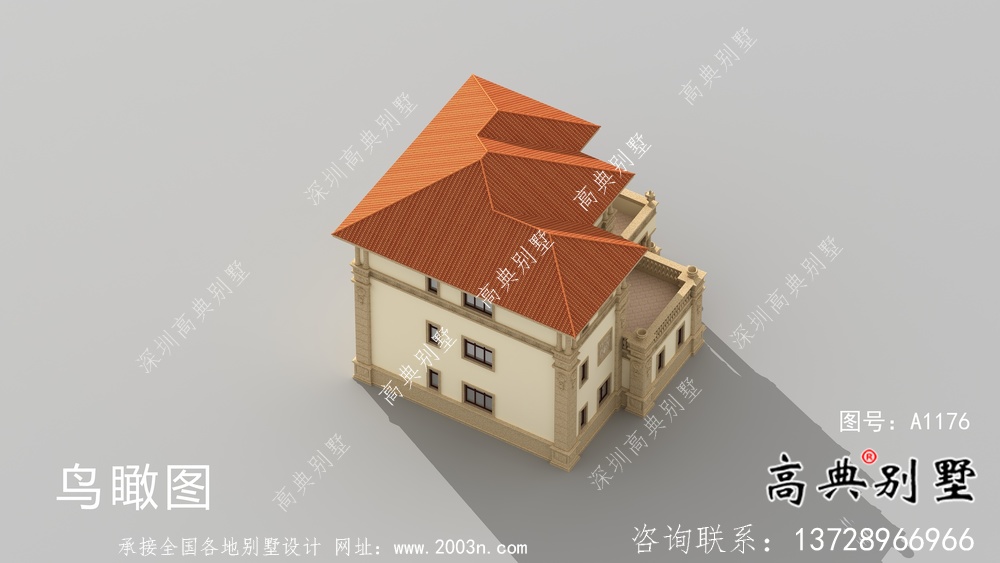 農村188平方米的小別墅設計圖大全