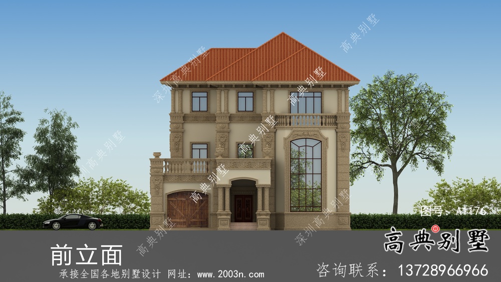 農村188平方米的小別墅設計圖大全