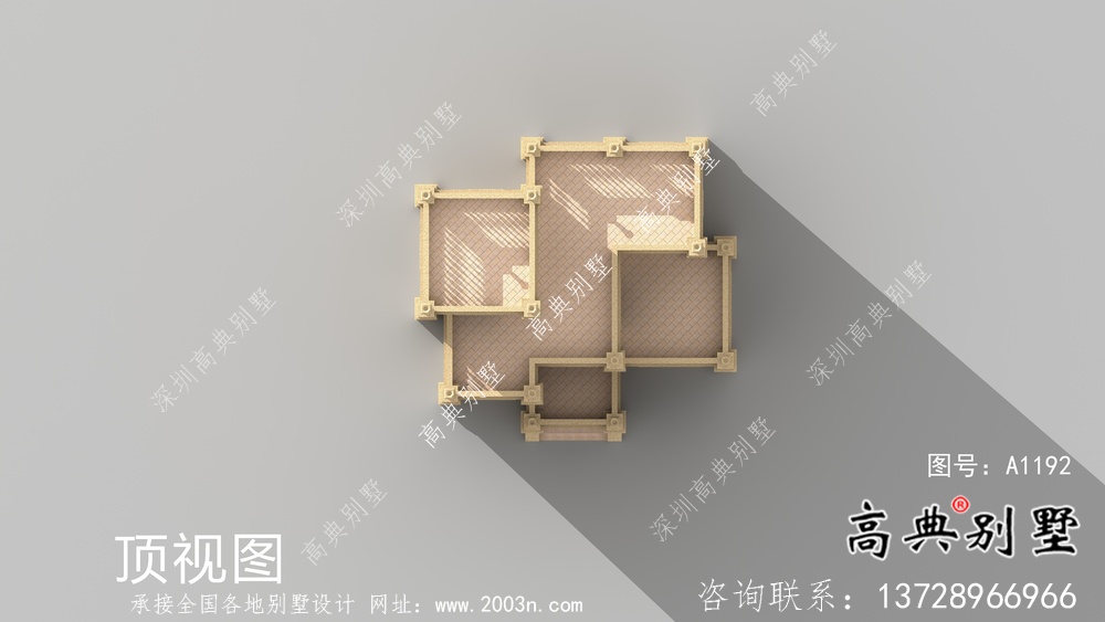鄉村最新款歐式古典小別墅設計圖紙及設計效果圖全集