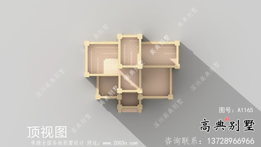 歐式豪華復(fù)式四層露臺(tái)別墅設(shè)計(jì)圖紙