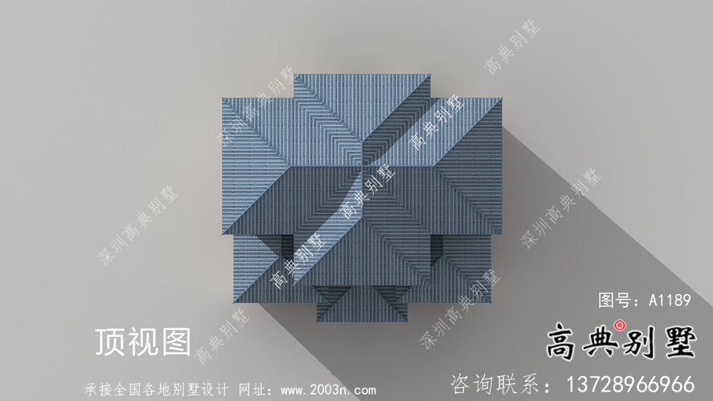 清新歐式四層別墅設計圖紙大全