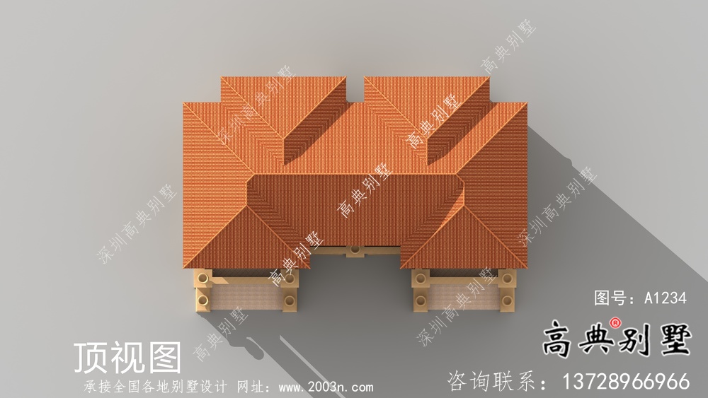 新款雙拼別墅設計圖計劃方案圖（含設計效果圖）