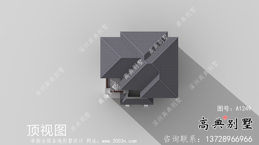 農(nóng)村新中式別墅設(shè)計圖及設(shè)計效果圖