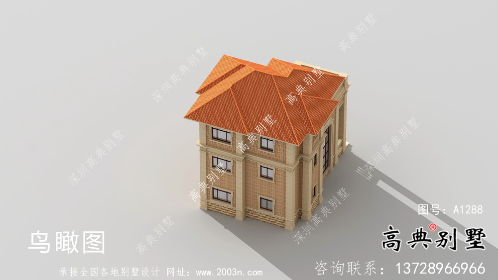99平方米帶露臺農(nóng)村別墅設(shè)計圖及設(shè)計效果圖